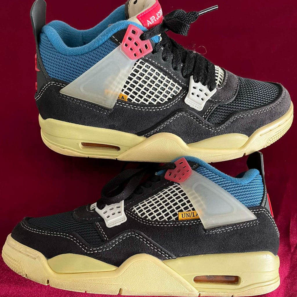 Nike Air Jordan 4 Retro X Union La Off Noir